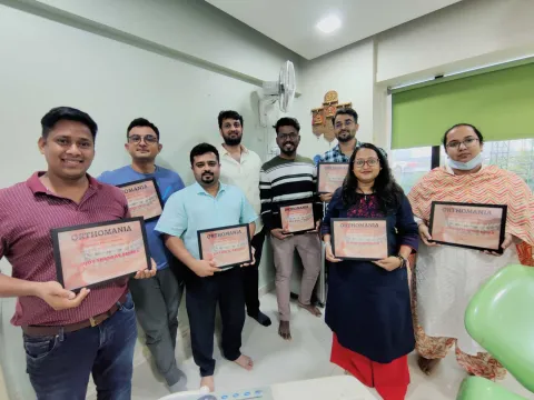 Orthomania certificate presentation (3)