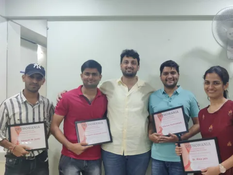 Orthomania certificate presentation (2)